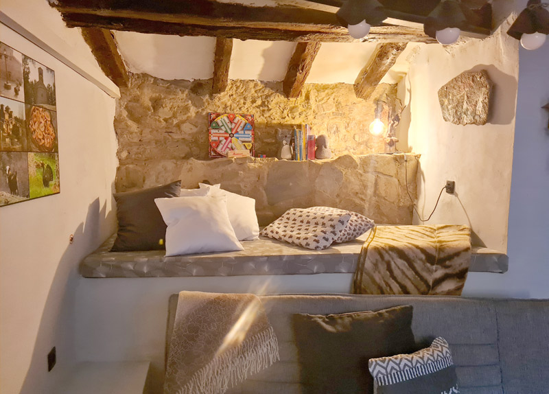 Apartamento rural con encanto en Borredà - zona chill out elevada
