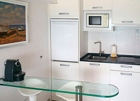 Tourist rental loft design Platja d'Aro - Kitchen fully equiped