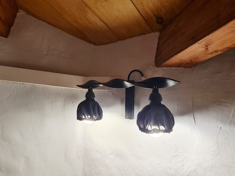 Tríplex Cal Barraqué de Dalt en Borredà - aplique artesanal de la buhardilla