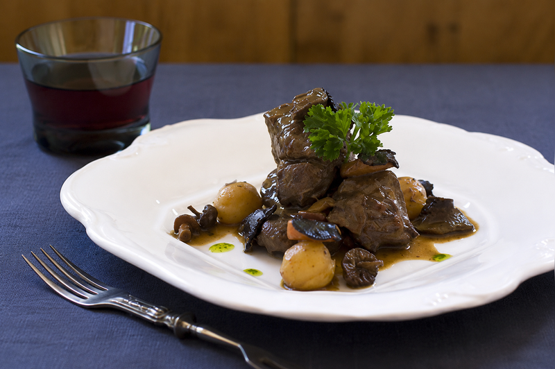 Traditional wild boar stew from Berguedà