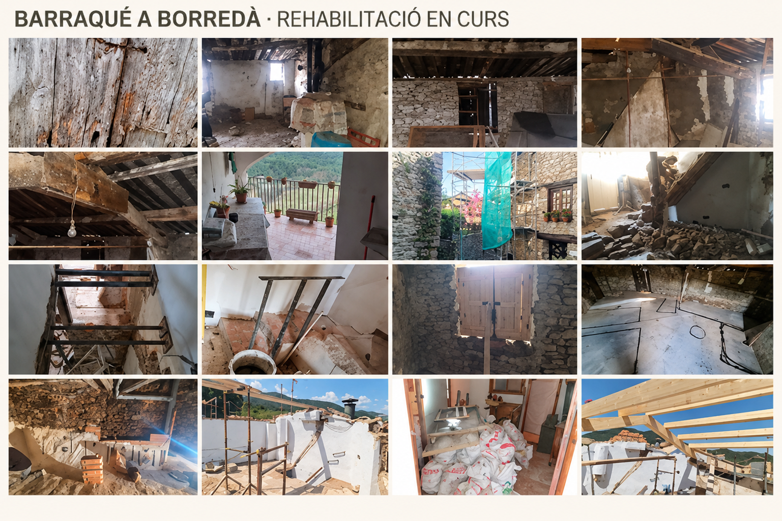 Family-run rural restoration project in Berguedà with deep local commitment