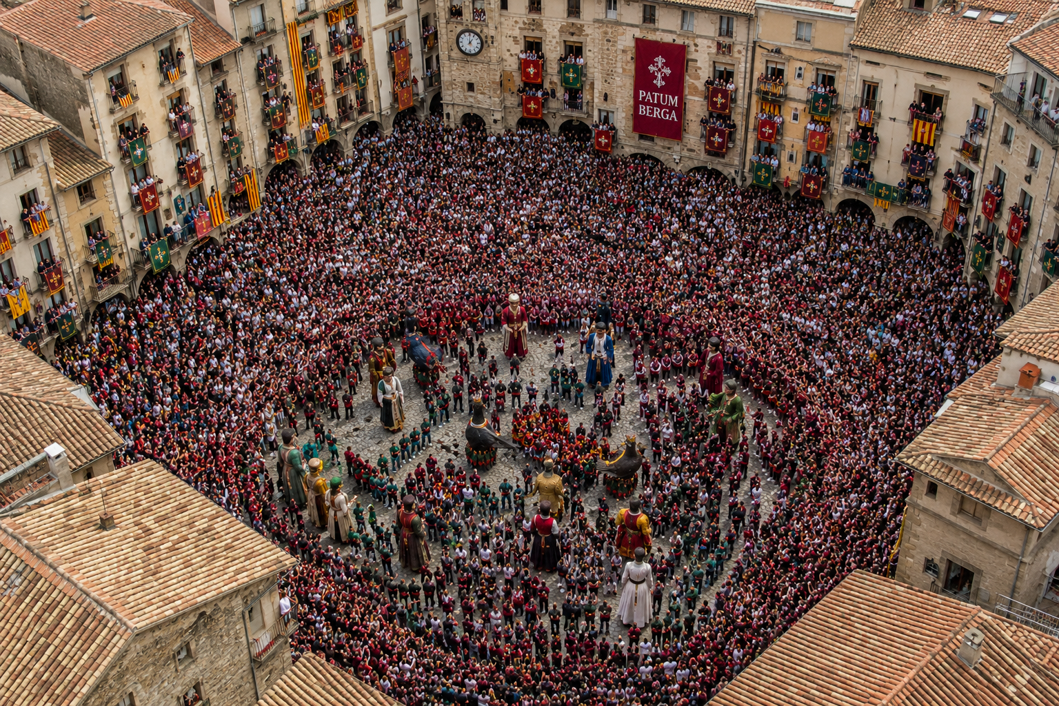 El Águila de la Patum: alma y símbolo de la fiesta más emblemática del Berguedà